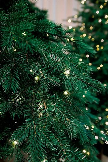 ФИДЖИ с лампочками с деревянной кадушкой (2,3 м)1