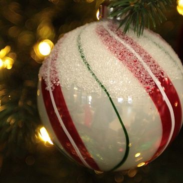 Шар сахарный леденец 10см 60991